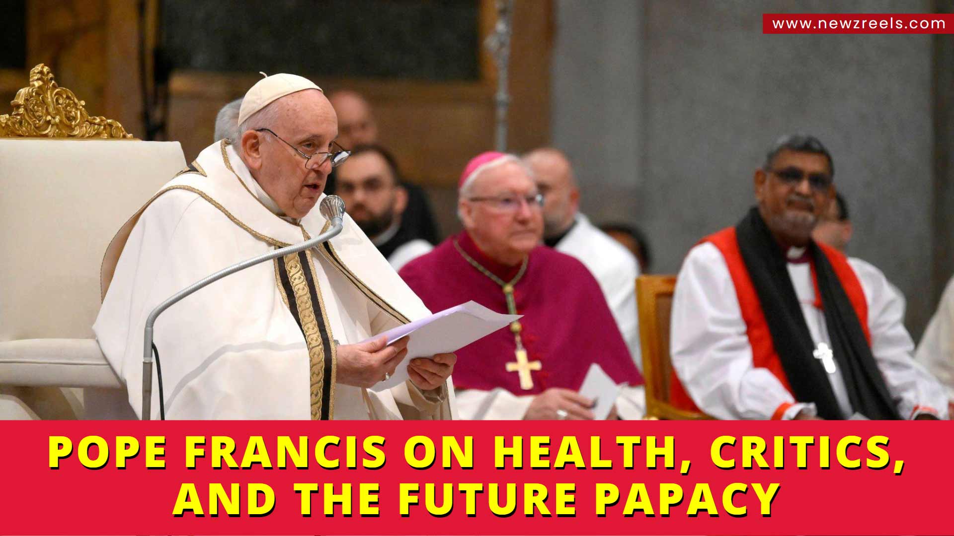 Pope Francis on Health, Critics, and the Future Papacy